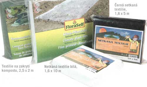 Netkaná textilie na zahradu