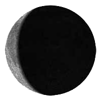 Fáze Měsíce – Ubývající srpek, den 26